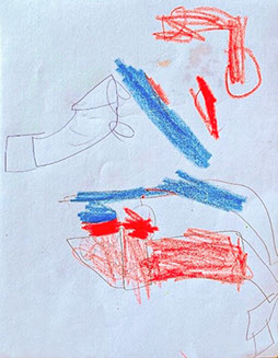 Child’s drawing by Ezra