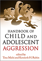 Cover of "Handbook of Child and Adolescent Aggression", edited by Tina Malti and Kenneth H. Rubin